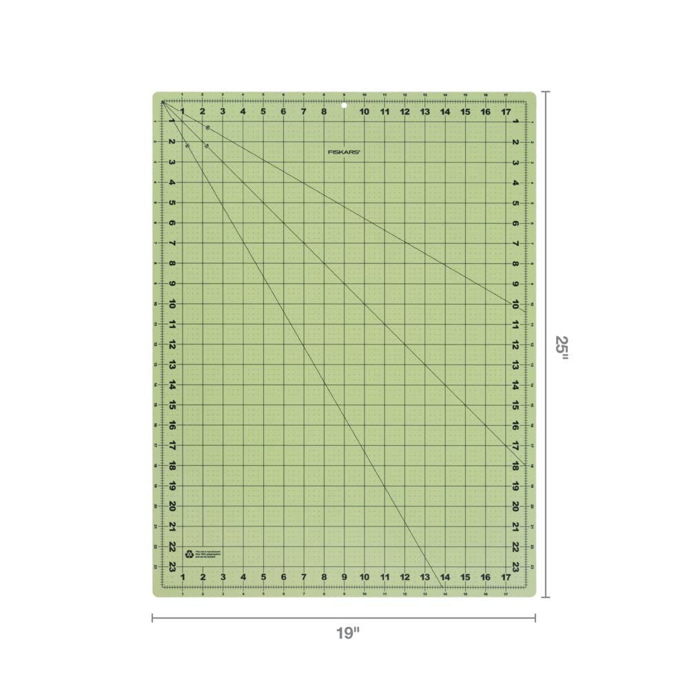 Fiskars 18x24 Inch Eco Cutting Mat Board (01-005900)
