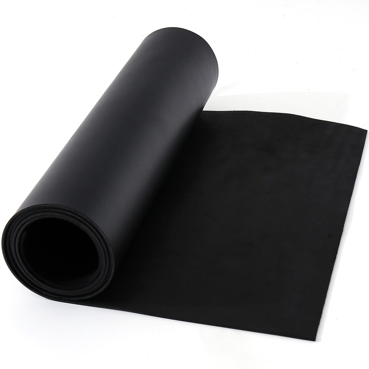 Large Size 16"x70" Leather, Cowhide Veg Tan Leather for Leather Belt Bag Strap Craft Shoe Making Wallet, 2.5mm Thick Full Penetration Dyeing Black