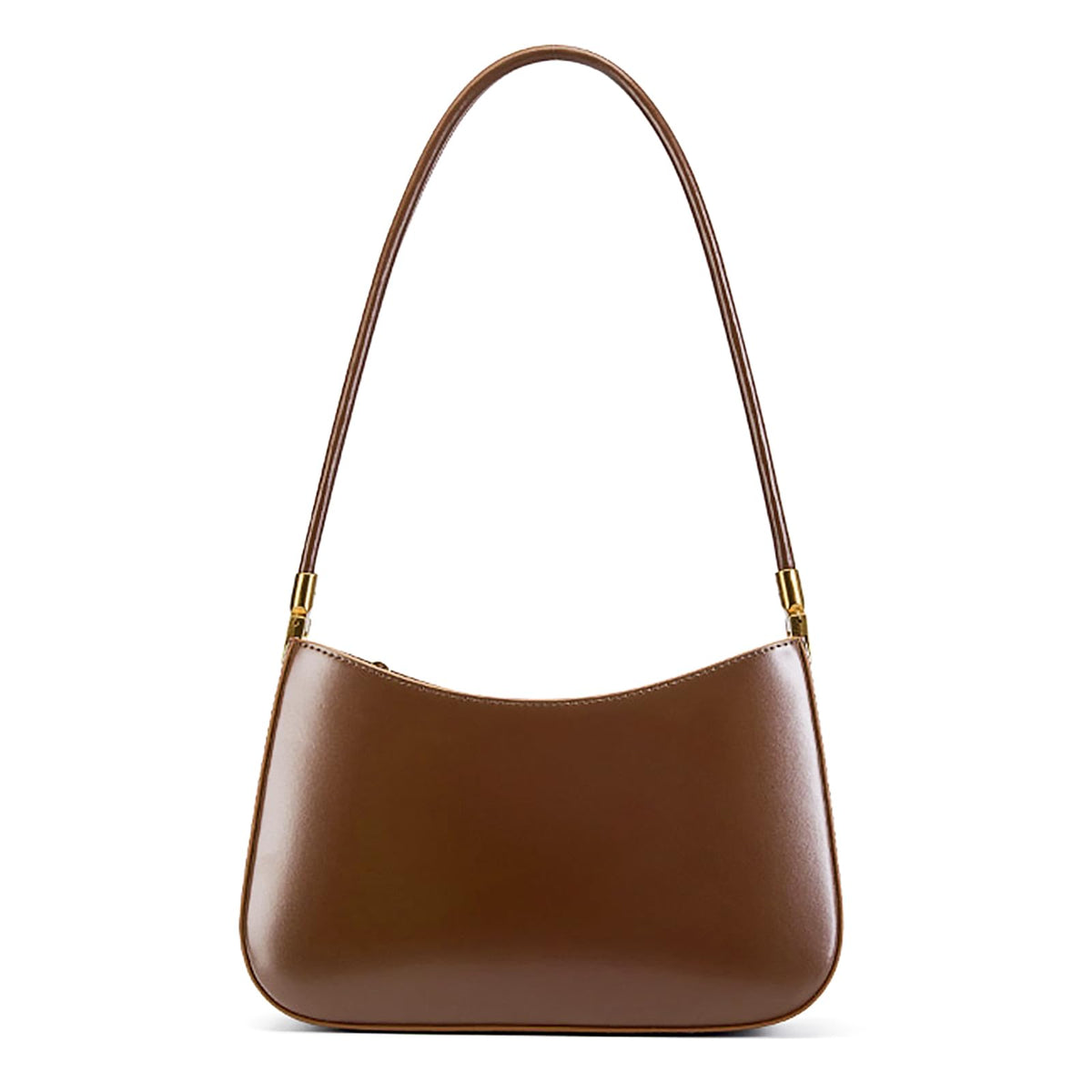 MFFOR Shoulder Bag for Women, Genuine Leather Hobo Tote Handbag, Small Clutch Purses Cute Hobo Handbag(Coffee)