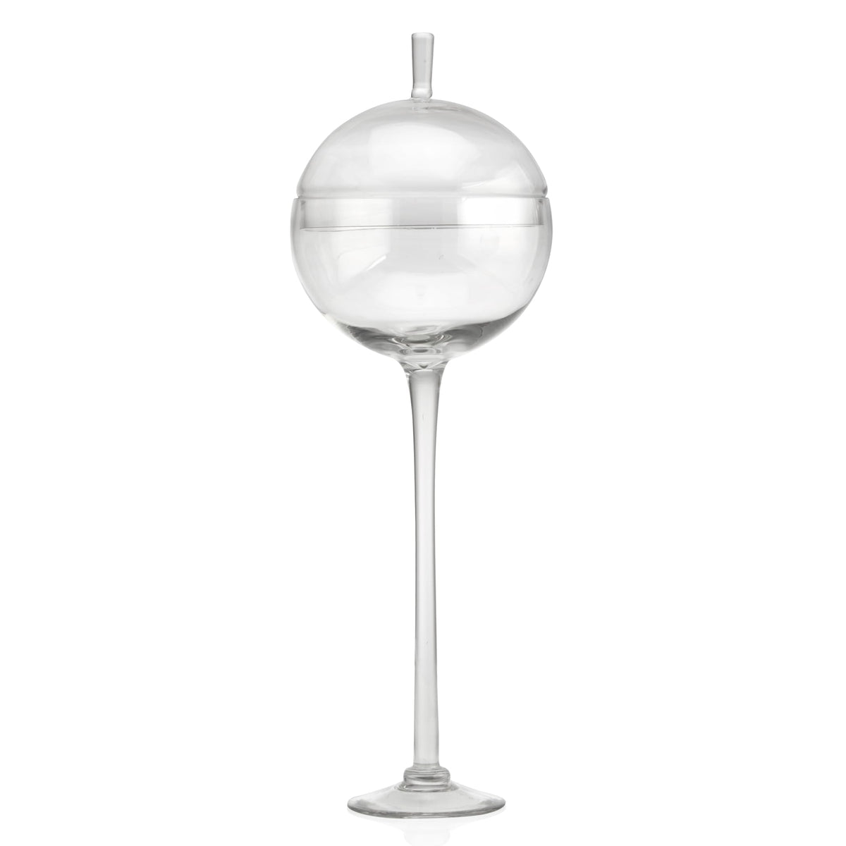 Z Gallerie Jules Glass Cloche, Hand-Blown Glasses Display Dome for Decorative Showcase Elegant Terrarium for Curated Home Decor, Artistic Canister for Sentimental Displays, Clear, 24"
