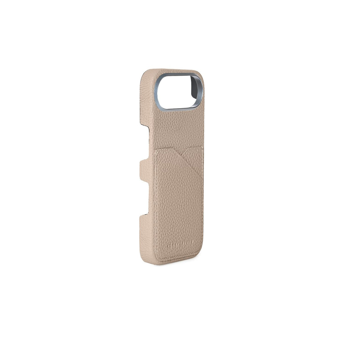 BONAVENTURA (for iPhone Air Shrink Leather Back Cover Case [Greige], Premium European Leather, Genuine Leather, Gift, BPCT17A-GG