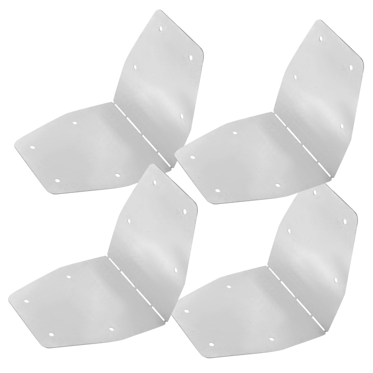 Hemoton Adjustable Metal Garden Bed Corner Brackets for Raised Planter Box Heavy Duty Support Screws for Flower and Vegetable Gardening