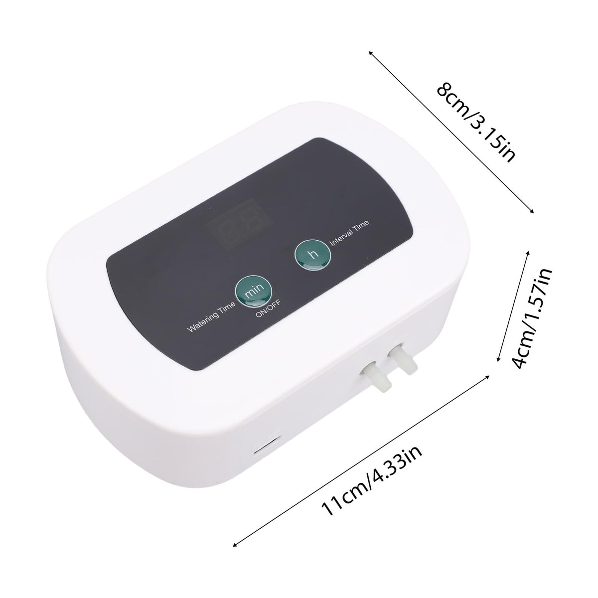 Smart Automatic Watering System Plant Waterer Drip Irrigation Kit Programmable Timer 400ml Flowrate for Indoor Outdoor Garden Farm ABS 10m Hose 10 Potted Plants