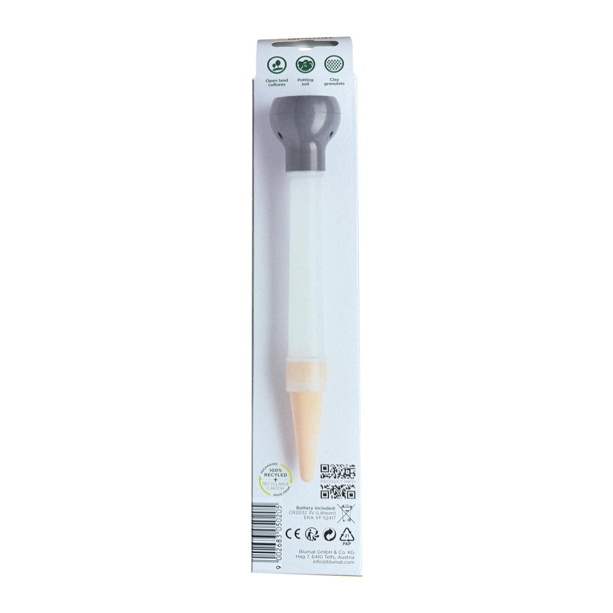 Blumat Digital Moisture Meter with Cap and Source