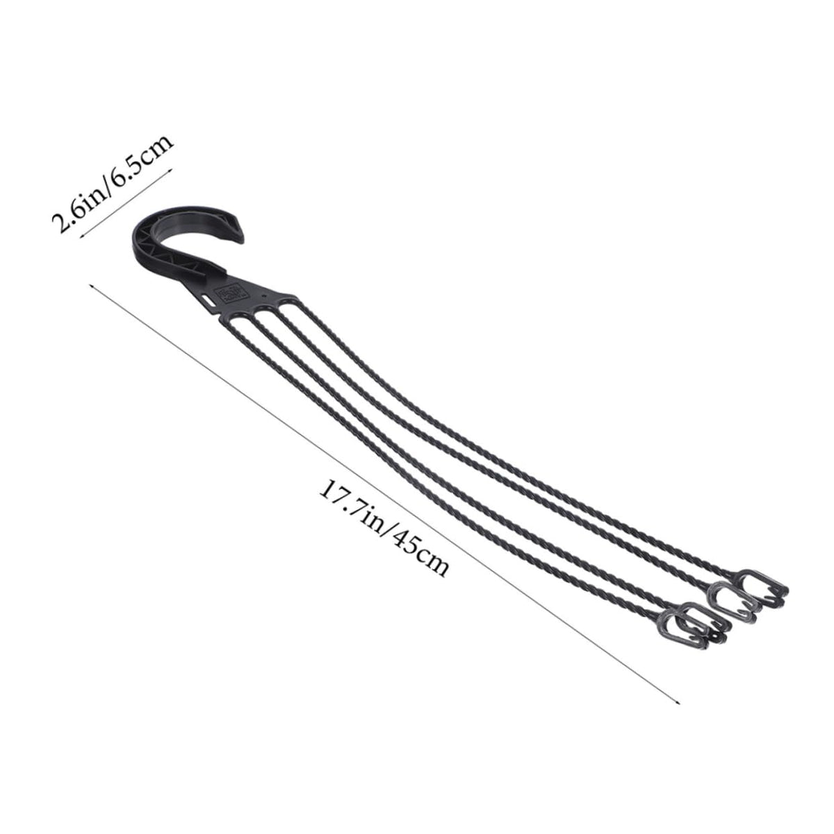 OFFSCH 10pcs Resin Plant Pot Hangers Hanging Flower Pot Hooks for Indoor Gardening Easy Install Home Office Decor