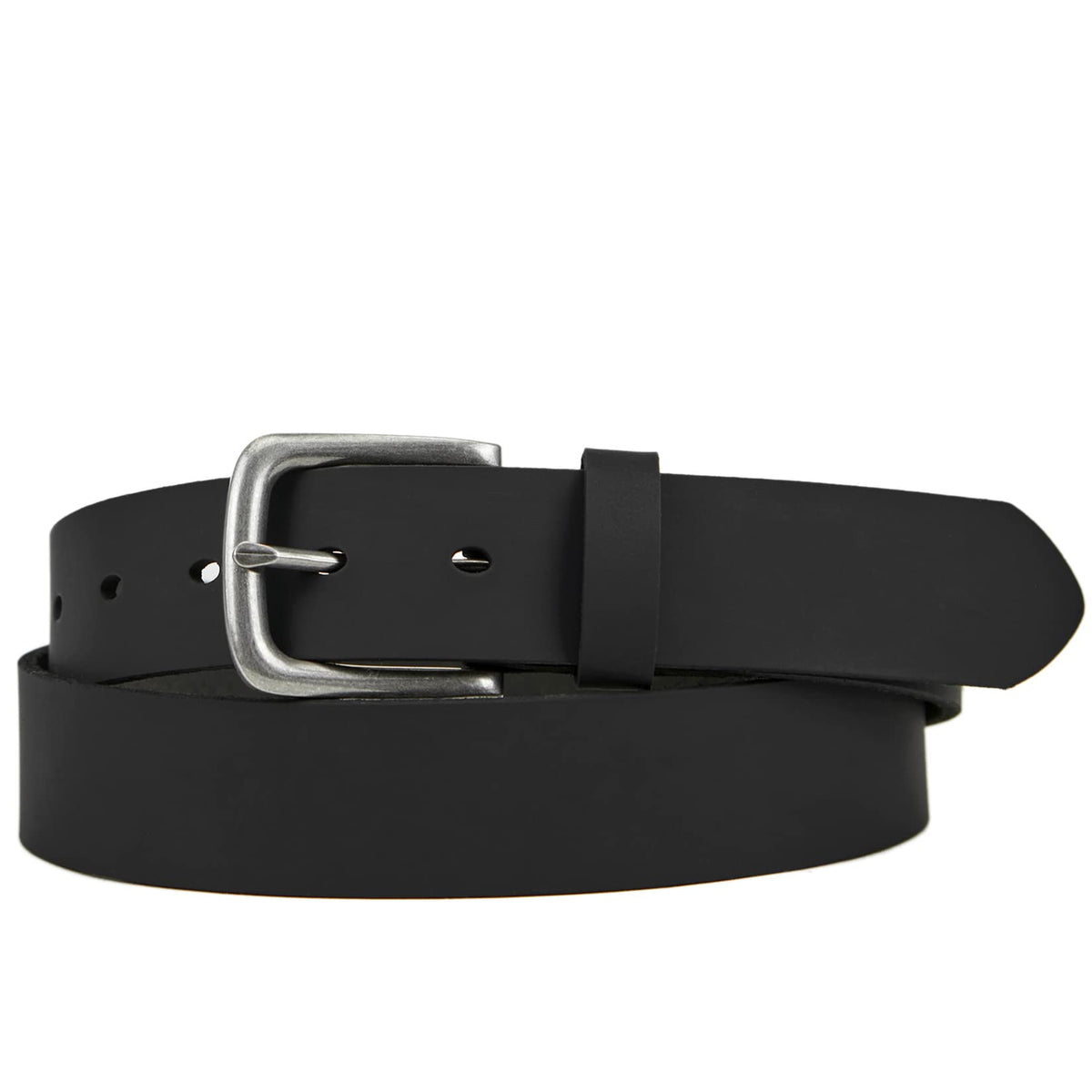 VATAN Men's Full Grain Leather Casual Every Day Jeans Belts, Handmade Men Leather Belt with Gift Box