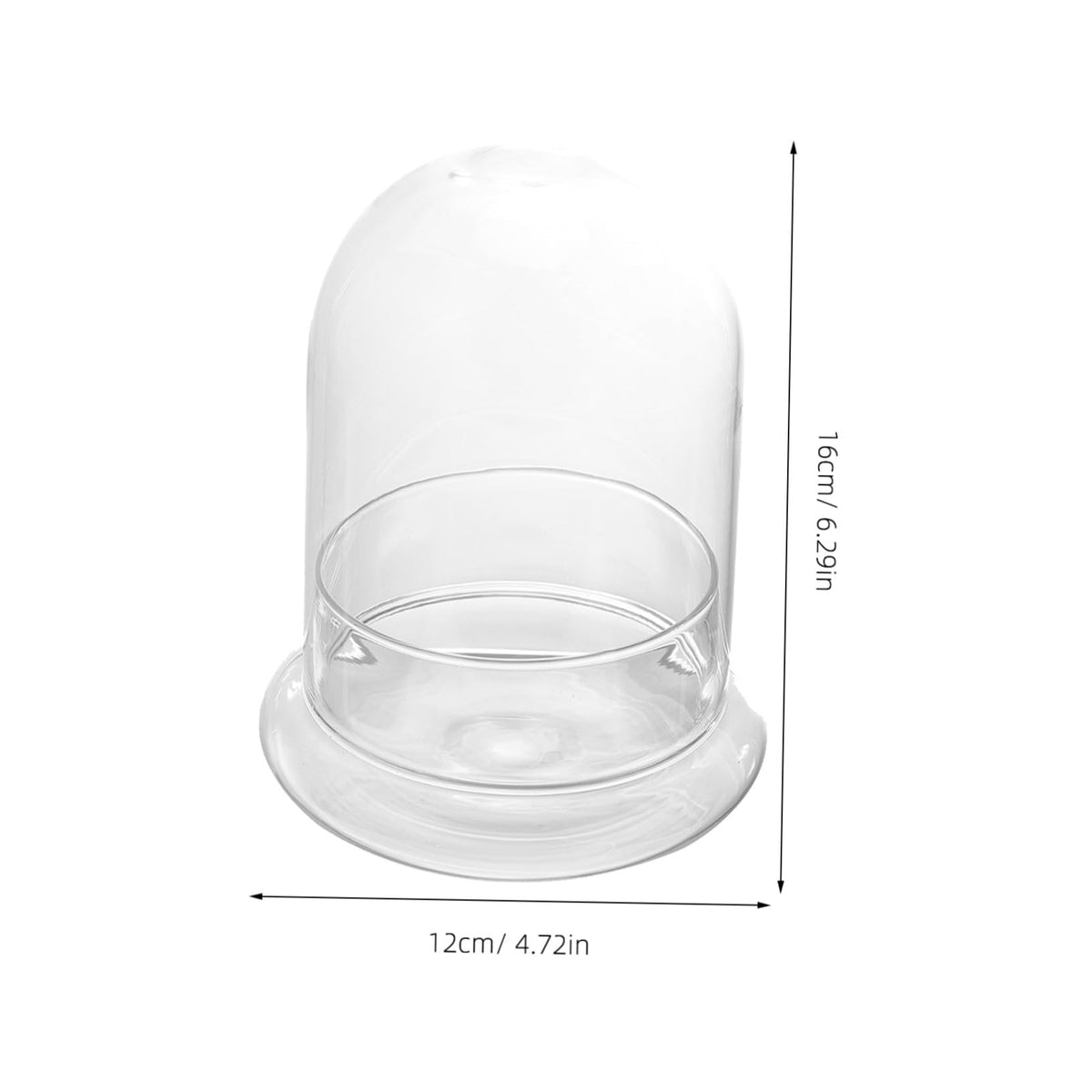 SAFIGLE Glass Plant Terrarium Eco Bottle DIY Moss Jar Home Decor Study Room Accessory