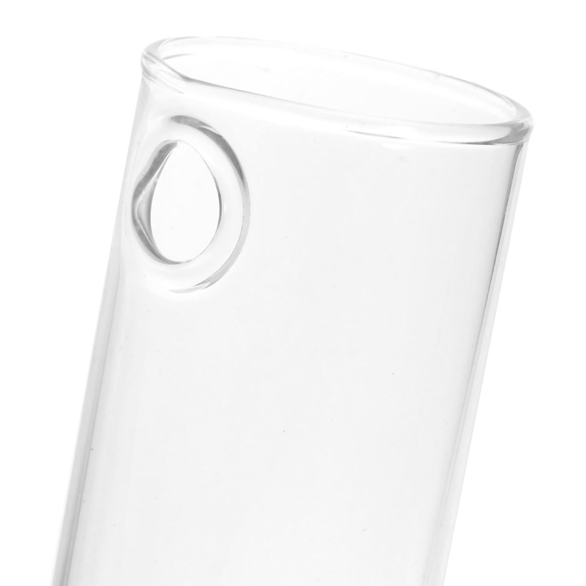LOEFLIFA Wall Mounted Glass Vase Set for Hydroponics, Cylindrical Glass Planter Terrarium Tube, Indoor Balcony Decor for Plants and Flowers