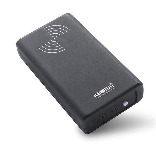 Kumeai Bluetooth UHF RFID Reader Writer, Free iOS, Android App and SDK, Run on Various OS. (10000 mAh)