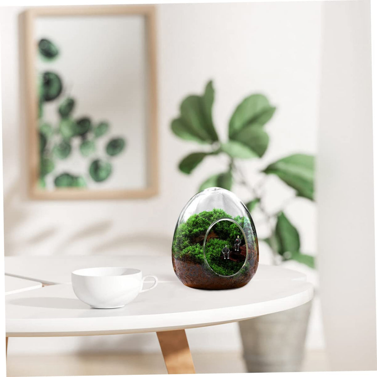 POPETPOP Glass Plant Propagation Station for Home Office Terrarium Supplies Eco Bottle