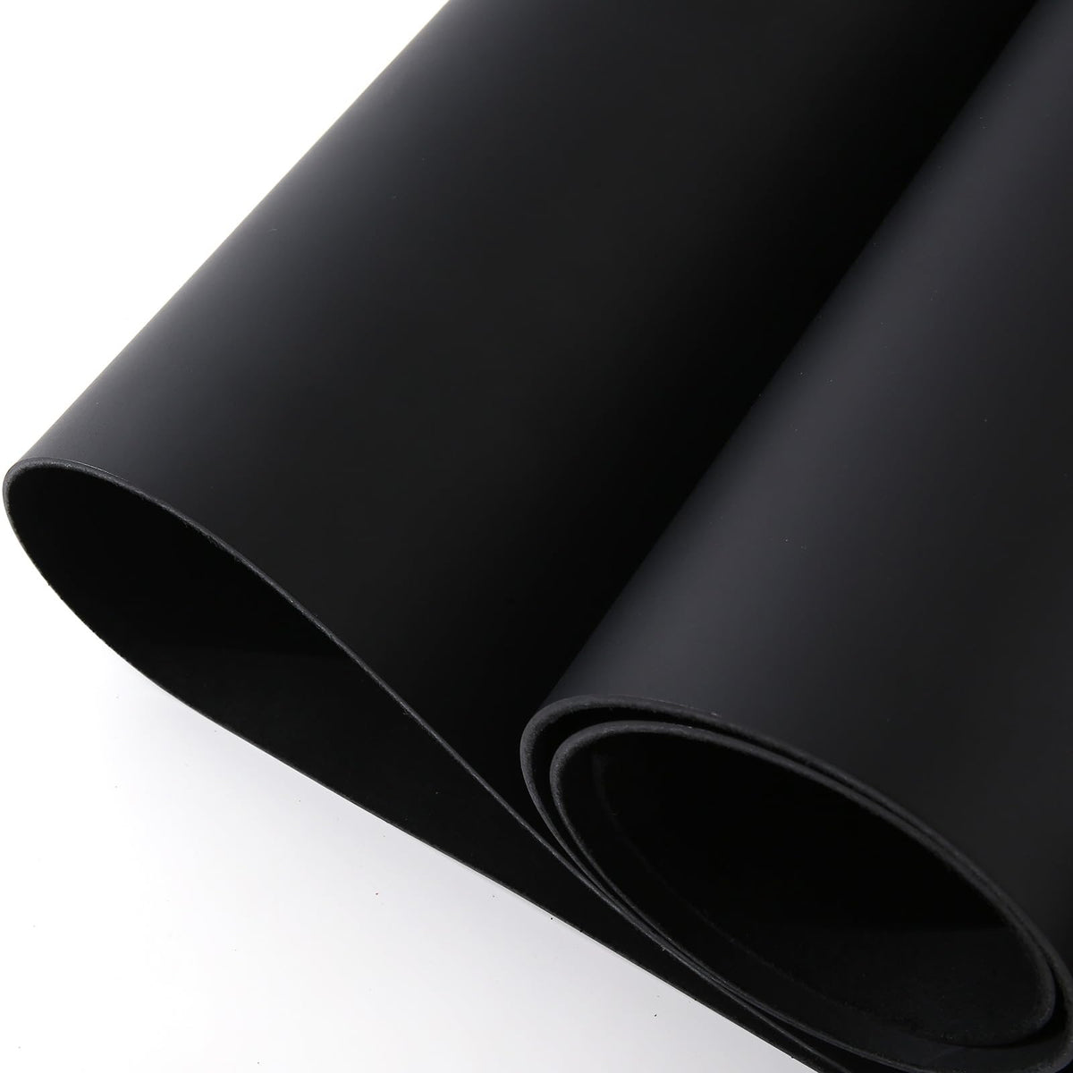 Large Size 16"x70" Leather, Cowhide Veg Tan Leather for Leather Belt Bag Strap Craft Shoe Making Wallet, 2.5mm Thick Full Penetration Dyeing Black