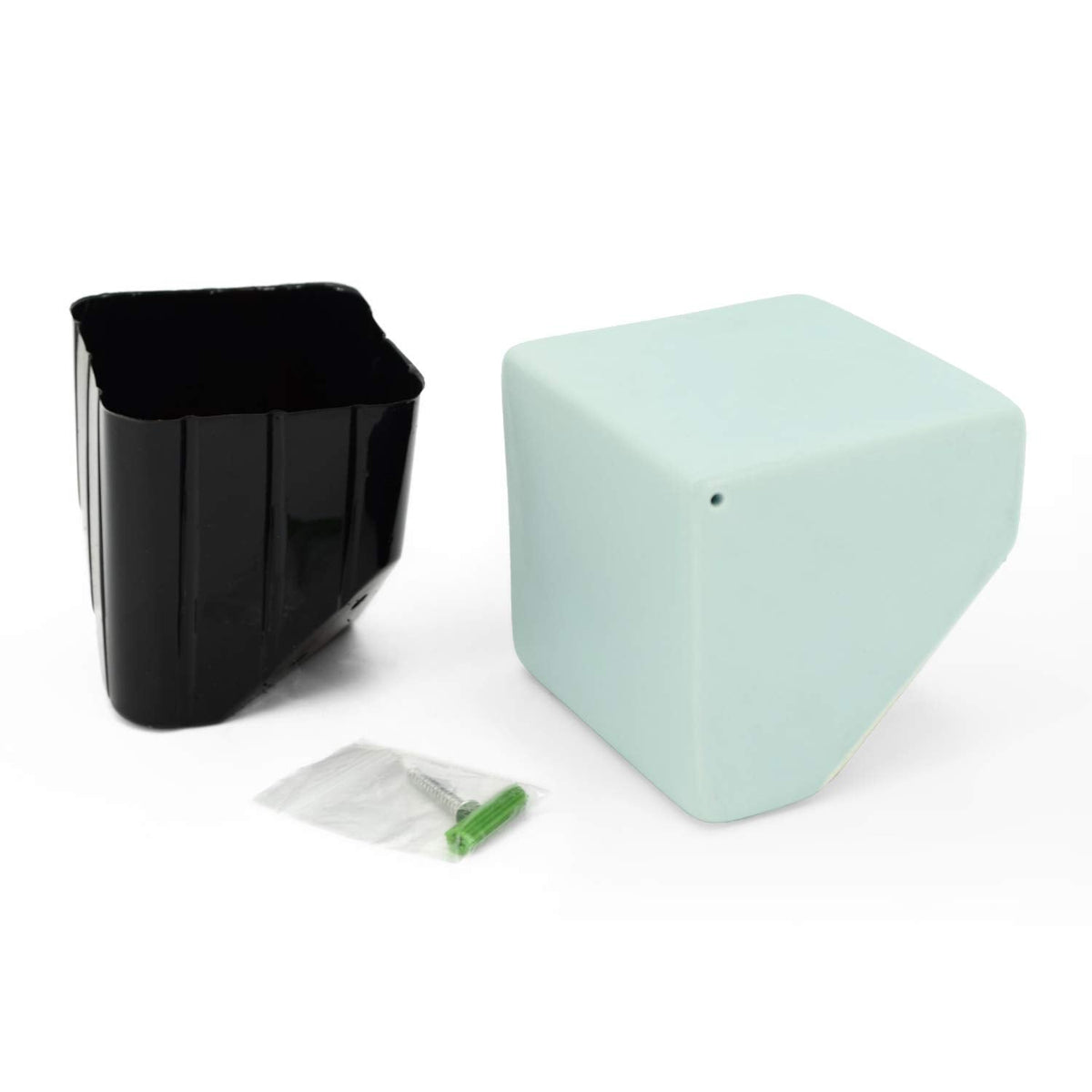 Arcadia Garden Products WP11MT Small Wall Planter Cube, Mint