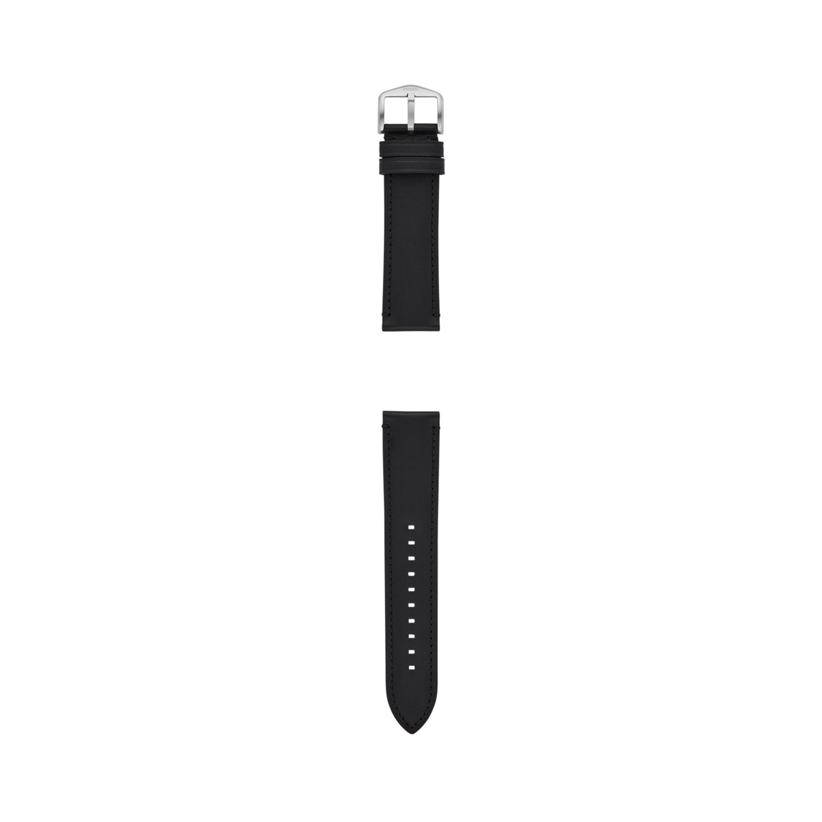 Fossil Men's 22mm Black LiteHide™ Leather Watch Band