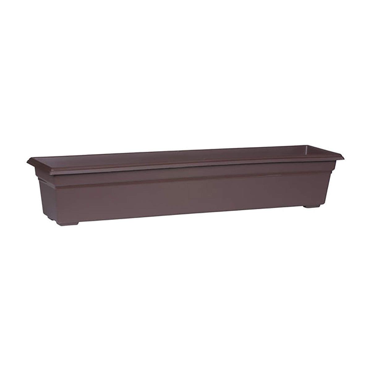 Root & Vessel 16363, Brown, Countryside Flower Box Planter, 36-Inch