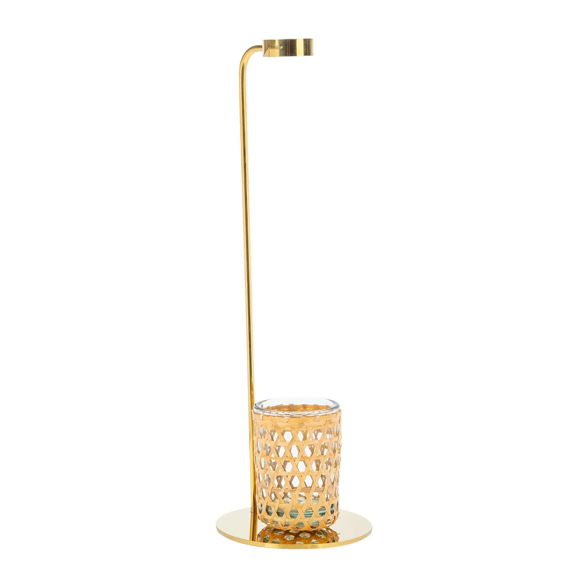 EXAOMBLE Hydroponic Vase with Glass Cup and Stand, Nordic Style Dried Flower Container Plant Terrarium for Home Decor,