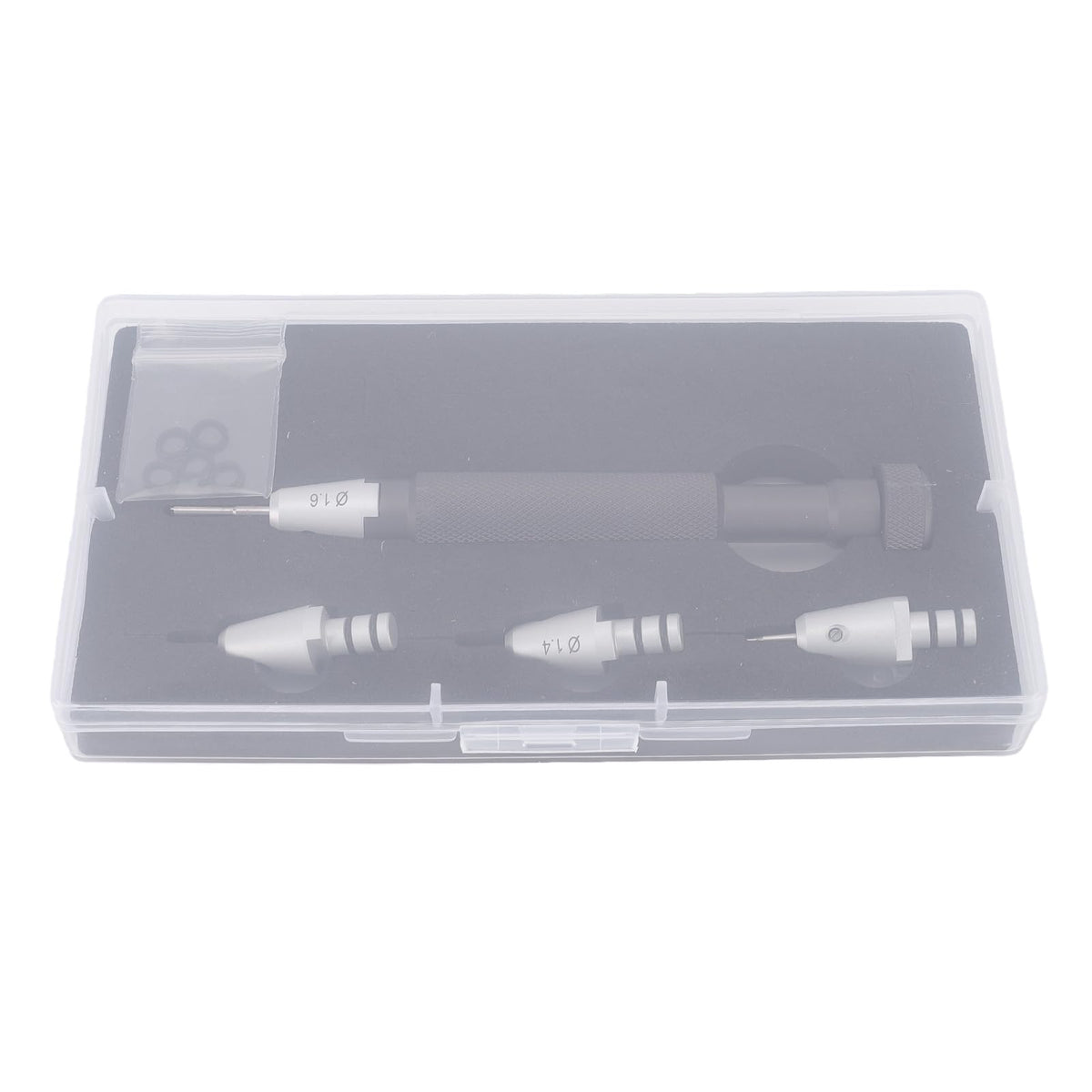 Aramox Jewelers Screwdrivers Set, 1.2 to 1.8mm Bits Watch Repair T Handle Non Slip Grip for Watchmaker Jewelry Crafting
