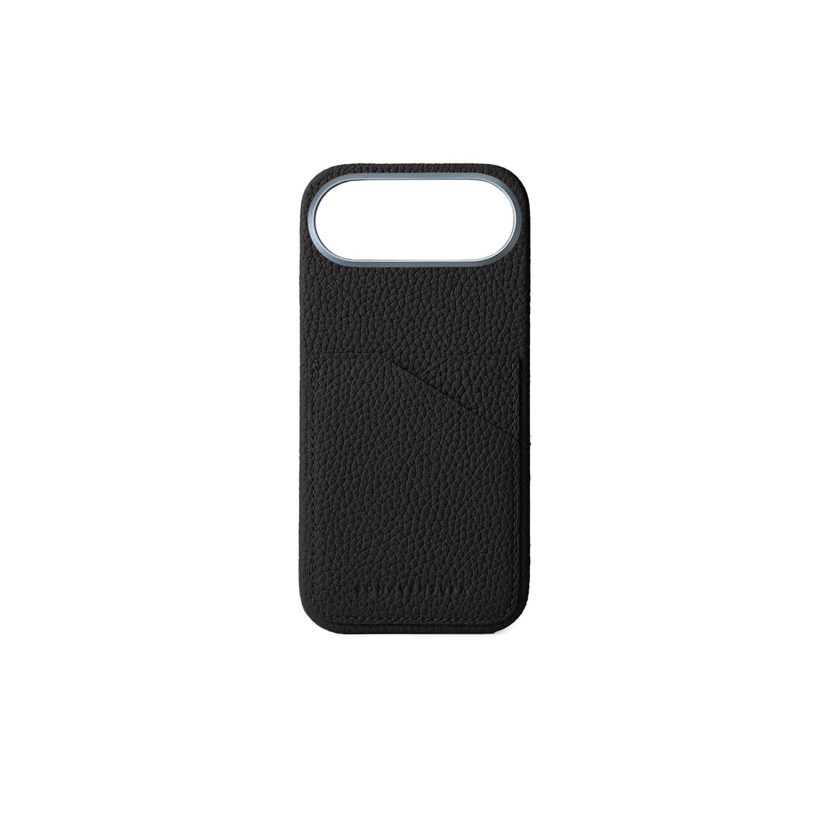 BONAVENTURA (for iPhone Air Back Cover Case, Shrink Leather [Black], Made with Premium European Genuine Leather, Gift BPCT17A-BK