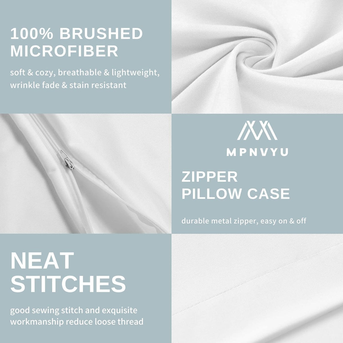 MPNVYU Moth Sheets Queen Sheet Set, Moon Phase Bed Sheets, Gothic Bedding Bedroom Decor, Soft Microfiber Deep Pocket Fitted Sheet & Flat Sheet & 2 Pillowcases