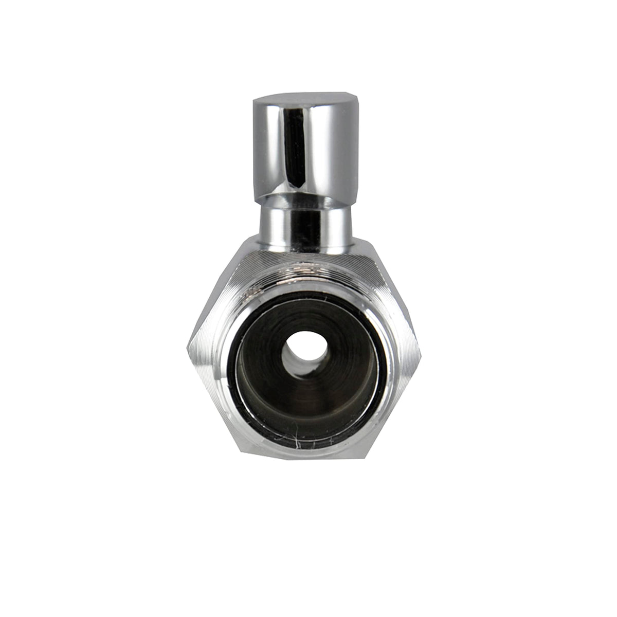 DANCO Shower Volume Control Shut-Off Valve, Chrome, 1.6 inch, 1-Pack (89171)