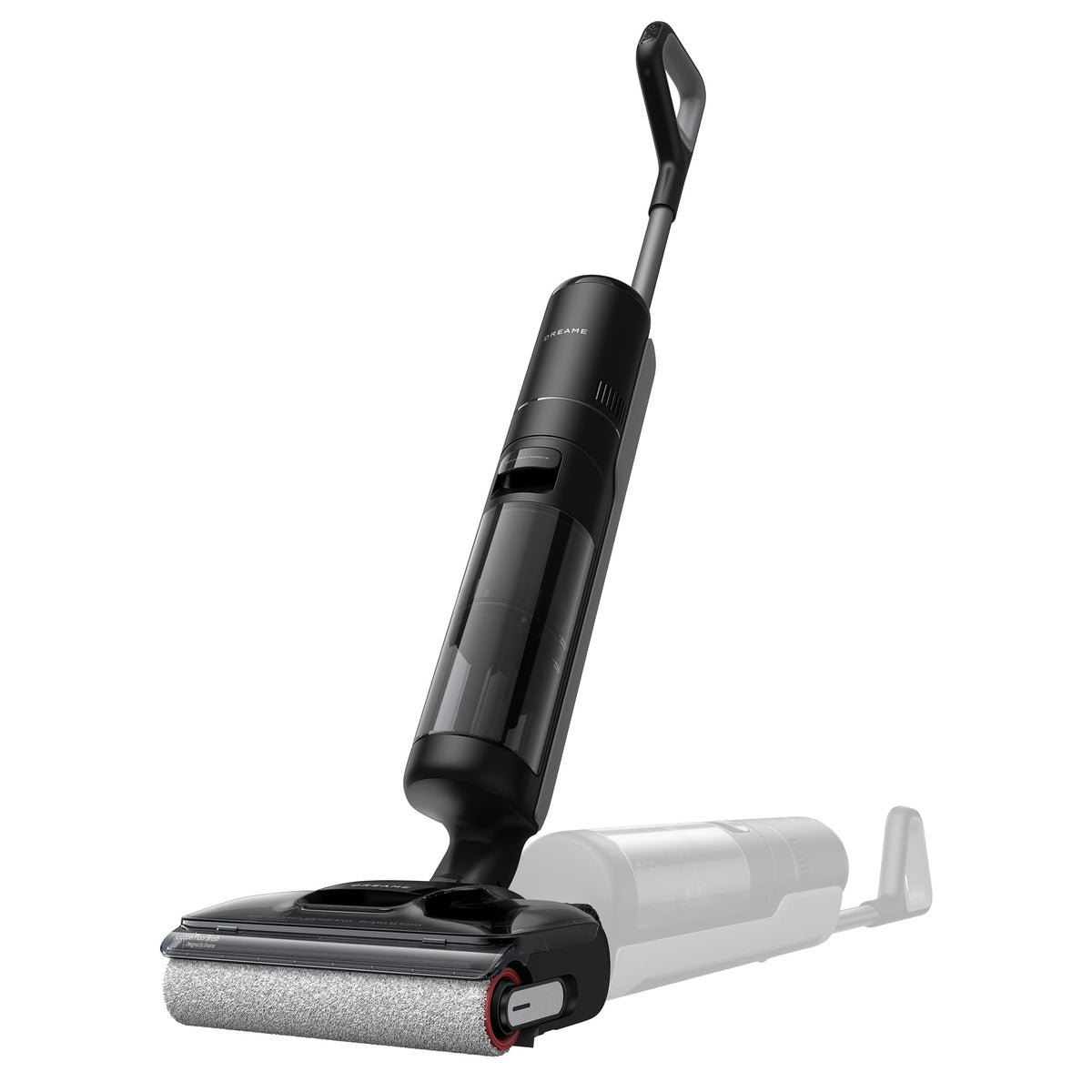 DREAME H12 Pro FlexReach Wet Dry Vacuum Cleaner, 0 Tangle Cordless Vacuum Mop All-in-One for Hard Floors, 180° Lie-Flat Floor Cleaner Machine with 194°F Hot Self-Cleaning, 50Mins Runtime