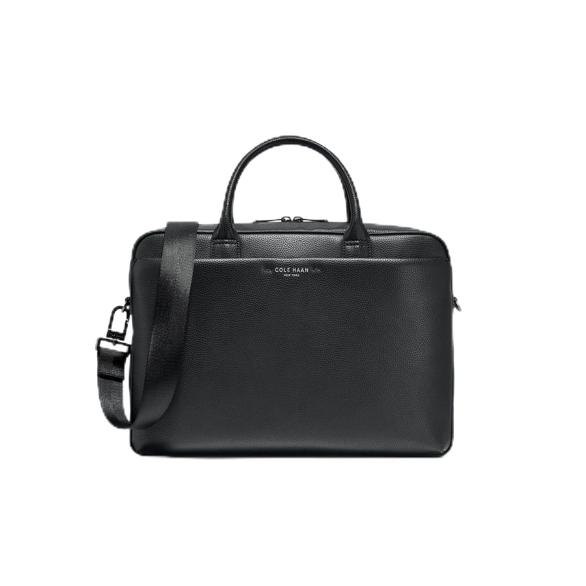 Cole Haan Men's Belmont Slim Briefcase, Black