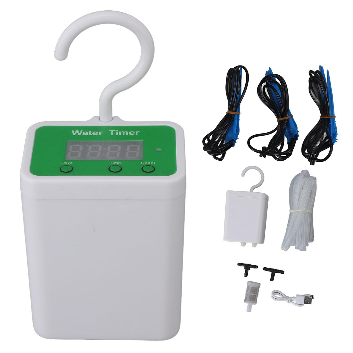 Generic Drip Irrigation System, Plant Self Auto Watering System for 12 Pots with Tee Joints and Tubes Plant Watering Devices Automatic Waterer Indoor for Vacation Indoor House