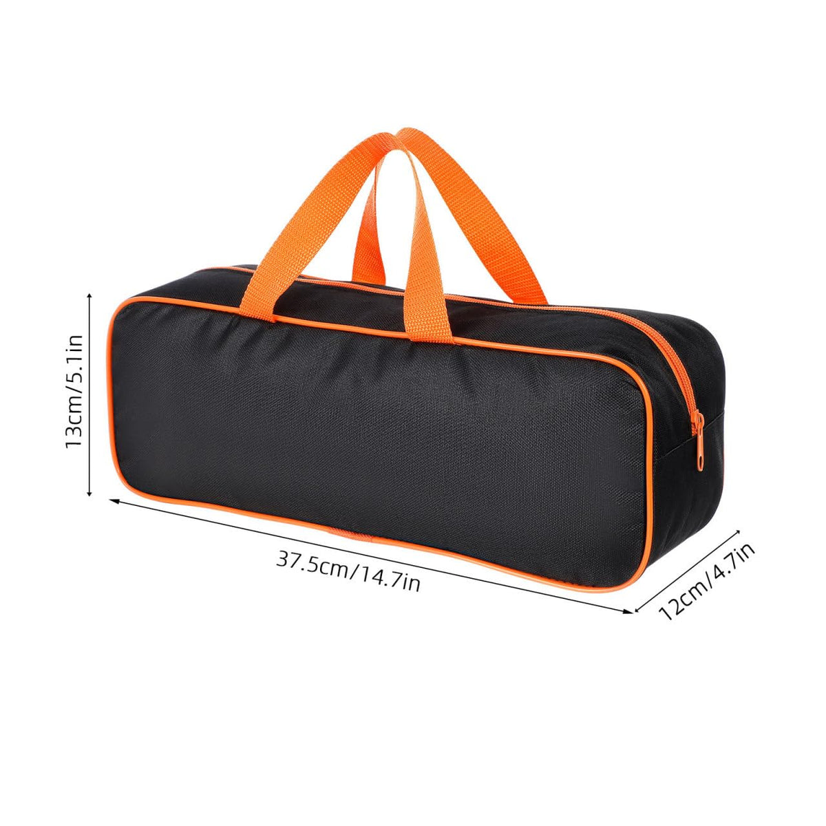 Angoily Grill Tool Storage Bag, 15 Inch Portable Oxford Cloth Carry Tote for BBQ Grilling Accessories, Outdoor Cooking Camping Picnic Utensil Organizer with Zipper