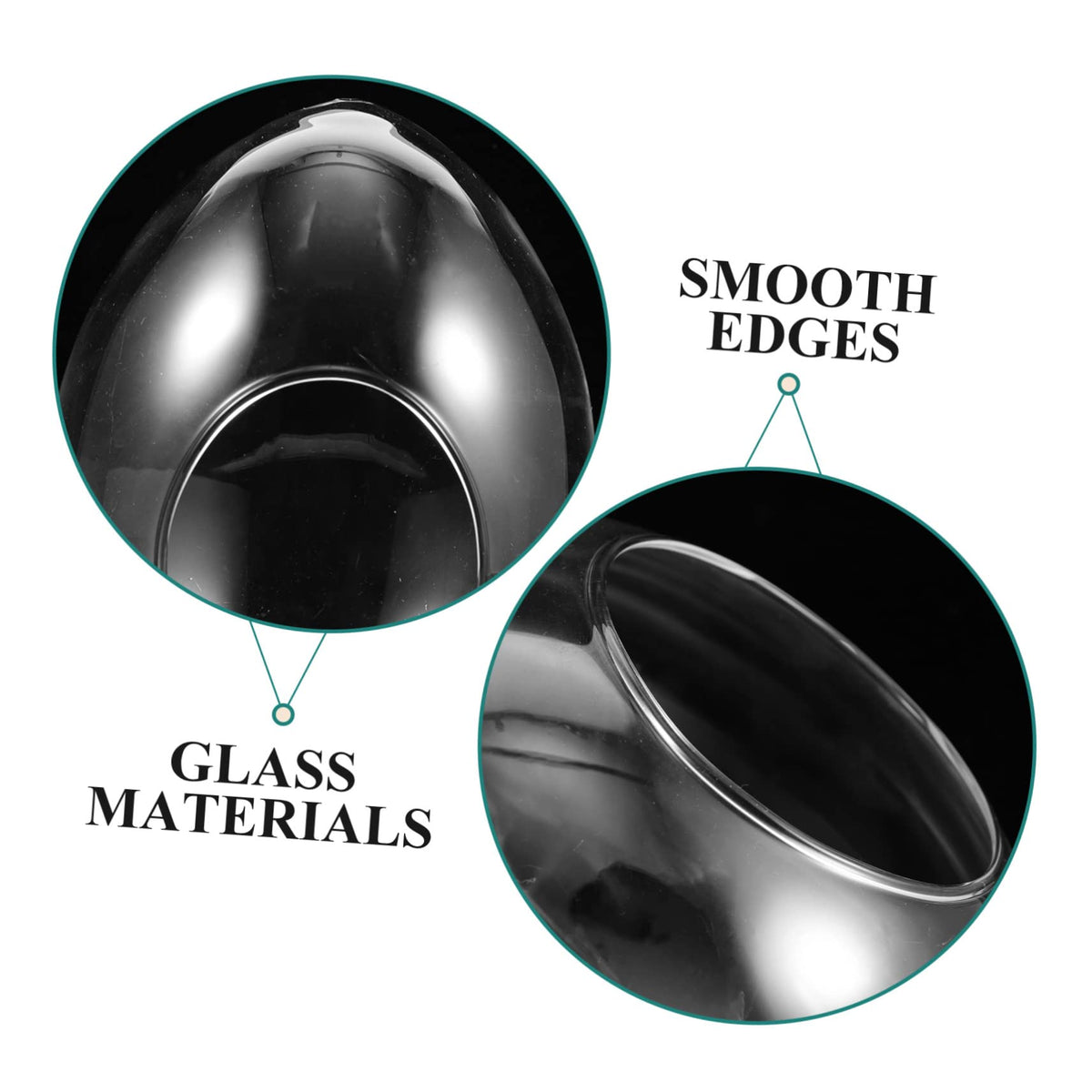 Totority Shape Moss Bottle Glass Terrarium for Plants Landscape Container Decorative and Functional Water Vase for Home and Garden