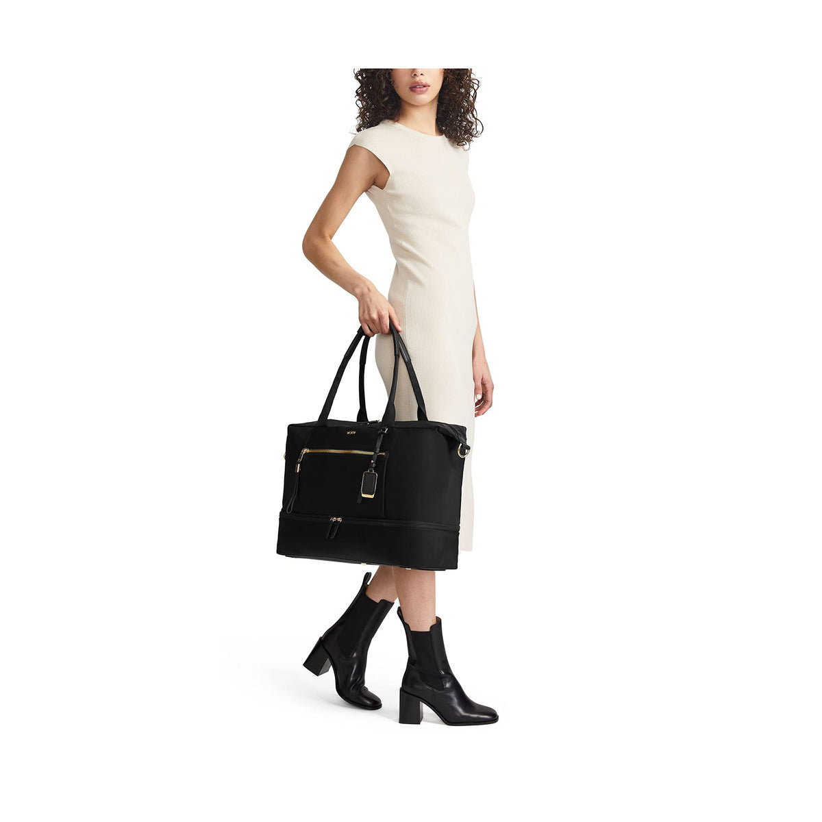 TUMI - Voyageur Contine Weekender - Travel Weekend Bag for Women - Holds Up to 14" Laptop - Multiple Compartment & Pockets - Thyme