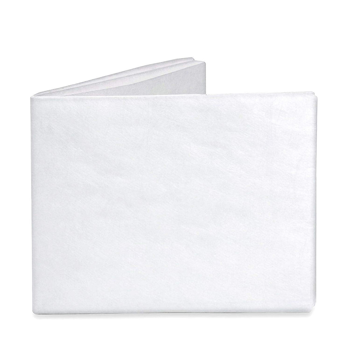mighty wallet - Ultra Slim Minimalist Tyvek Wallet for Men, Thin Front Pocket Card Holder, Tear Resistant Lightweight Bifold, Original Paper Wallet - The Blank