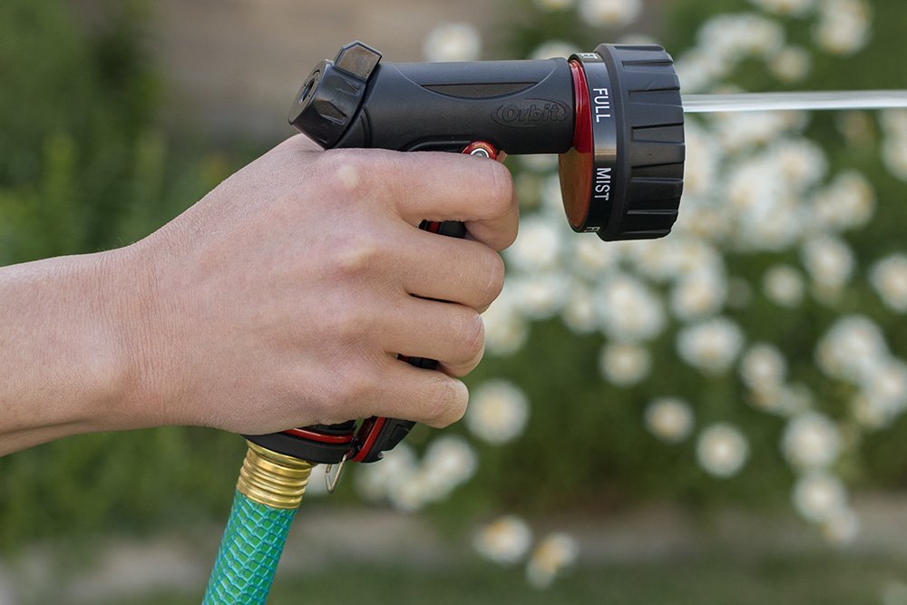 5-Pack Orbit Pro Flo 7 Pattern Outdoor Hose-End Lawn and Garden Watering Nozzle with Front Trigger
