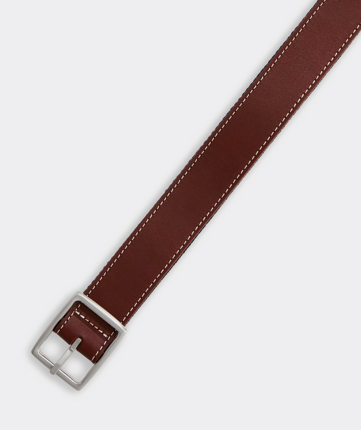 vineyard vines Boys' Leather and Webbing Reversible Belt, Nautical Navy, L
