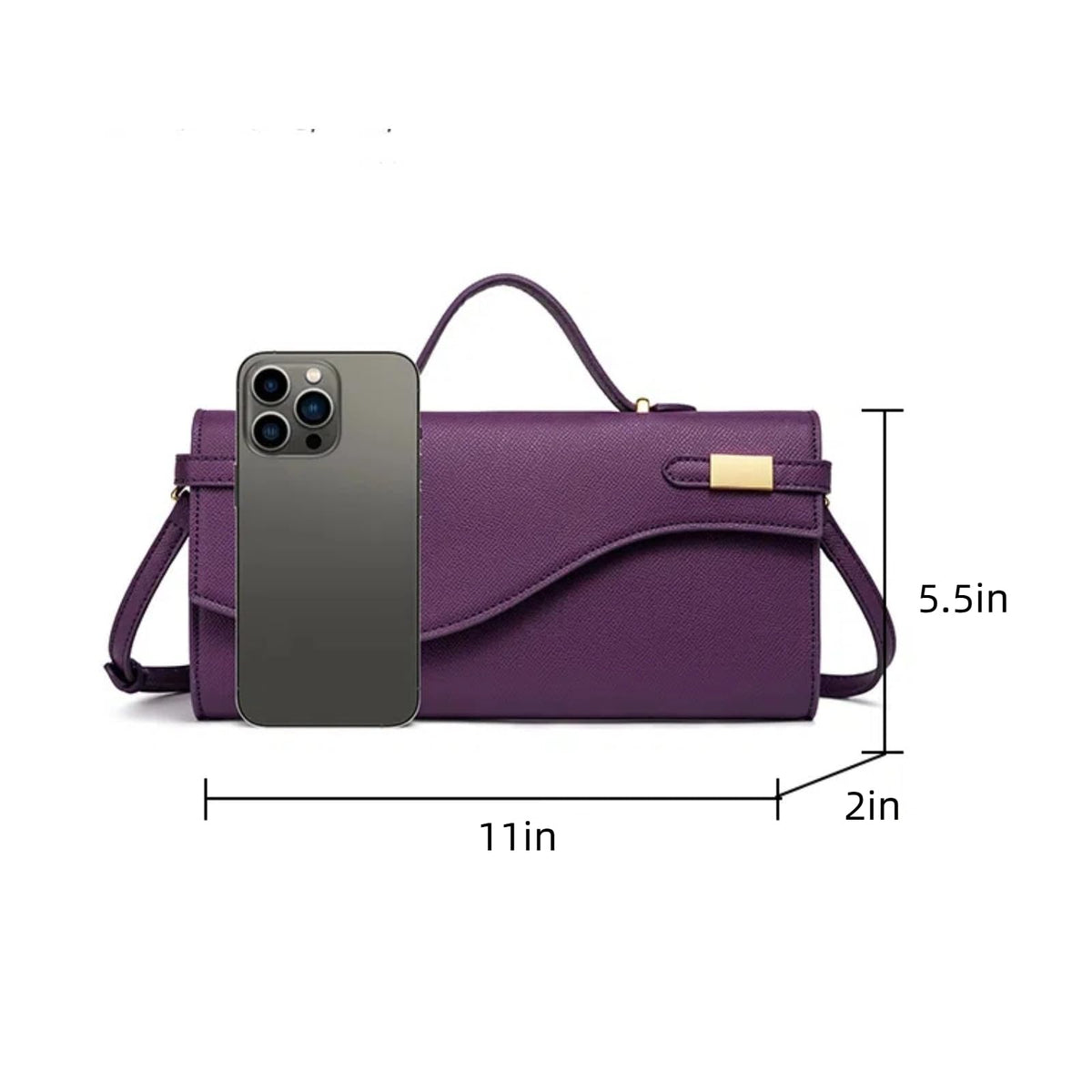 NEWROGENG Clutch Purses for Women PU Leather Clutch with Removable Shoulder Strap Evening Handbag for Women 2025