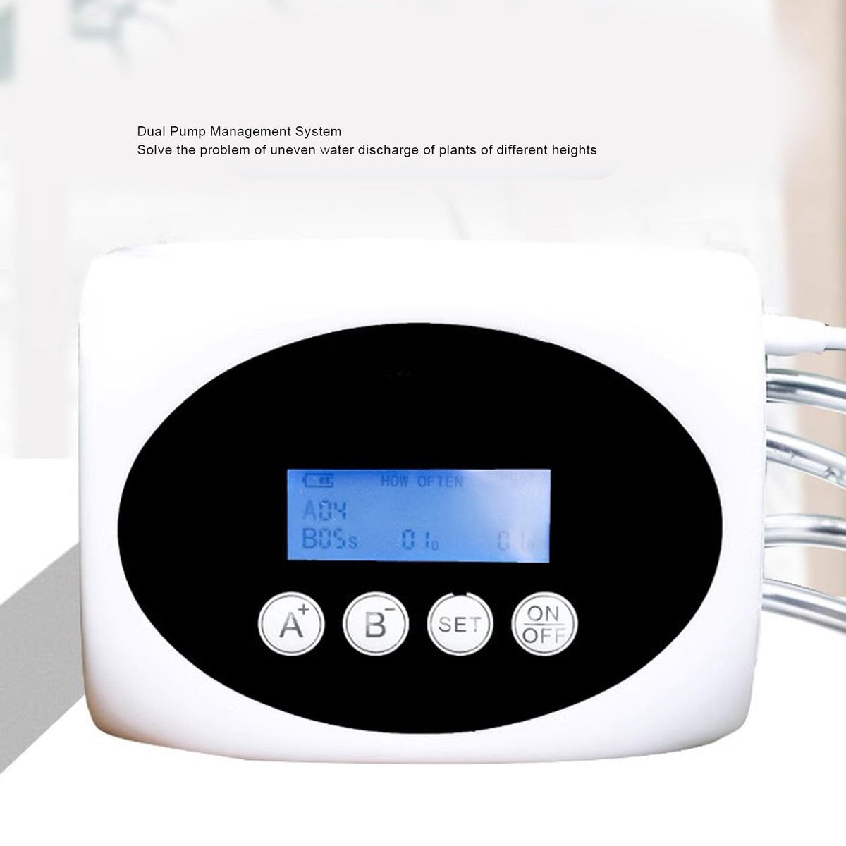 LCD Automatic Drip Irrigation for 15 Plants Stable WaterIntelligent Control for Drought Conditions