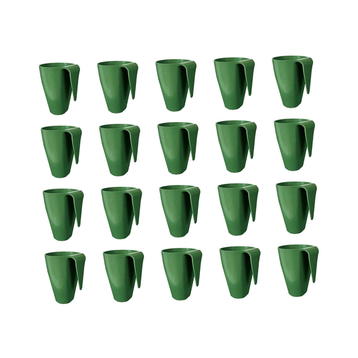 WeiLaiKeQi 20 Pieces Plant Propagation Cup Strawberry Roots Growing Propagate Plant Holder Nursery Pot Bare Root Strawberry Plants Cultivation Tools Lightweight, Size S