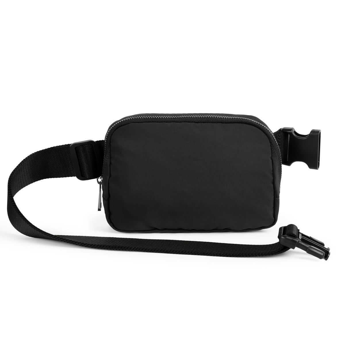 ODODOS Unisex Mini Belt Bag with Adjustable Strap Small Fanny Pack for Workout Running Traveling Hiking, Black