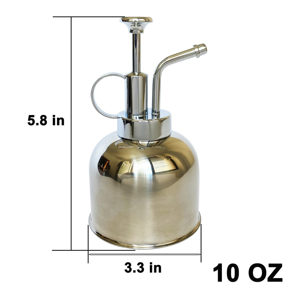 Lianshi Stainless Steel Plant Sprayer, Small Watering Can for Indoor Potted Plants