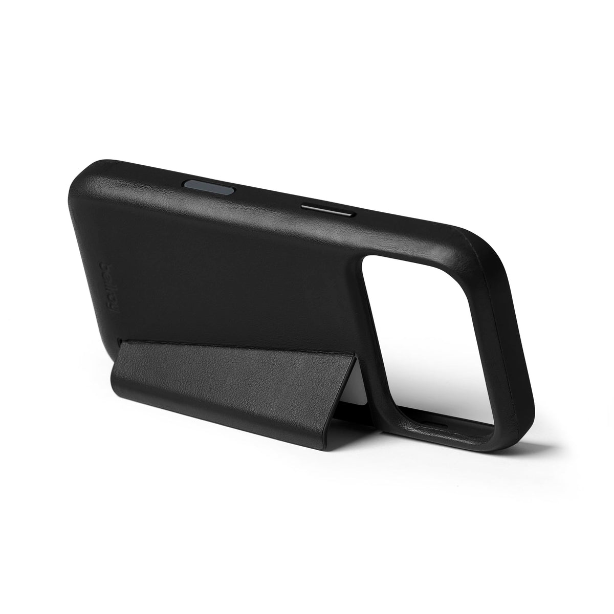 Bellroy Phone Case – 3 Card for iPhone 17 Pro (Leather iPhone case, Phone Wallet) - Black