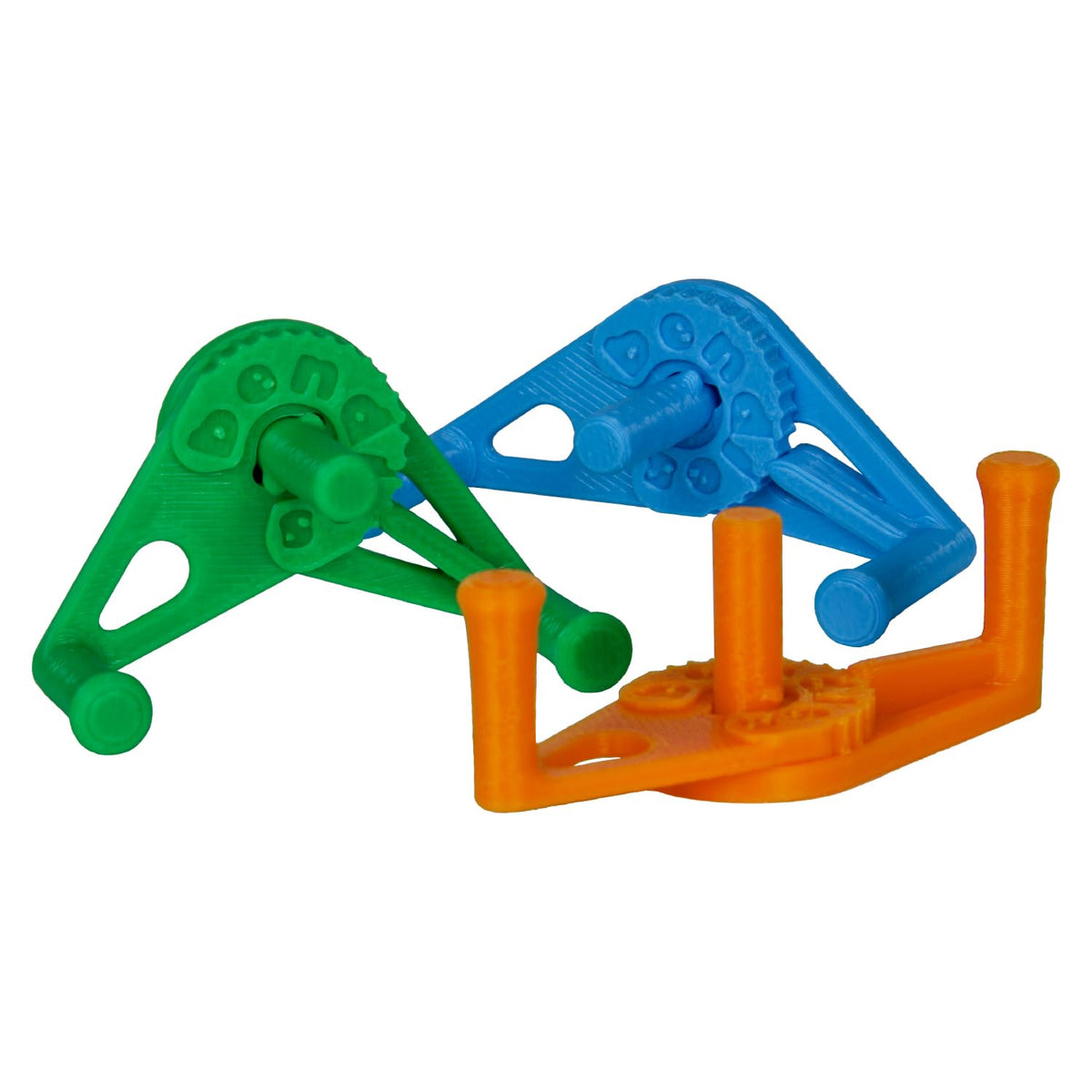 Bendies LST Plant Training Clips 50 Pack Blue - v2.0 Adjustable Low Stress Support Clips for Stem Bending, Grow Tent, Plant Ties & Gardening Accessories