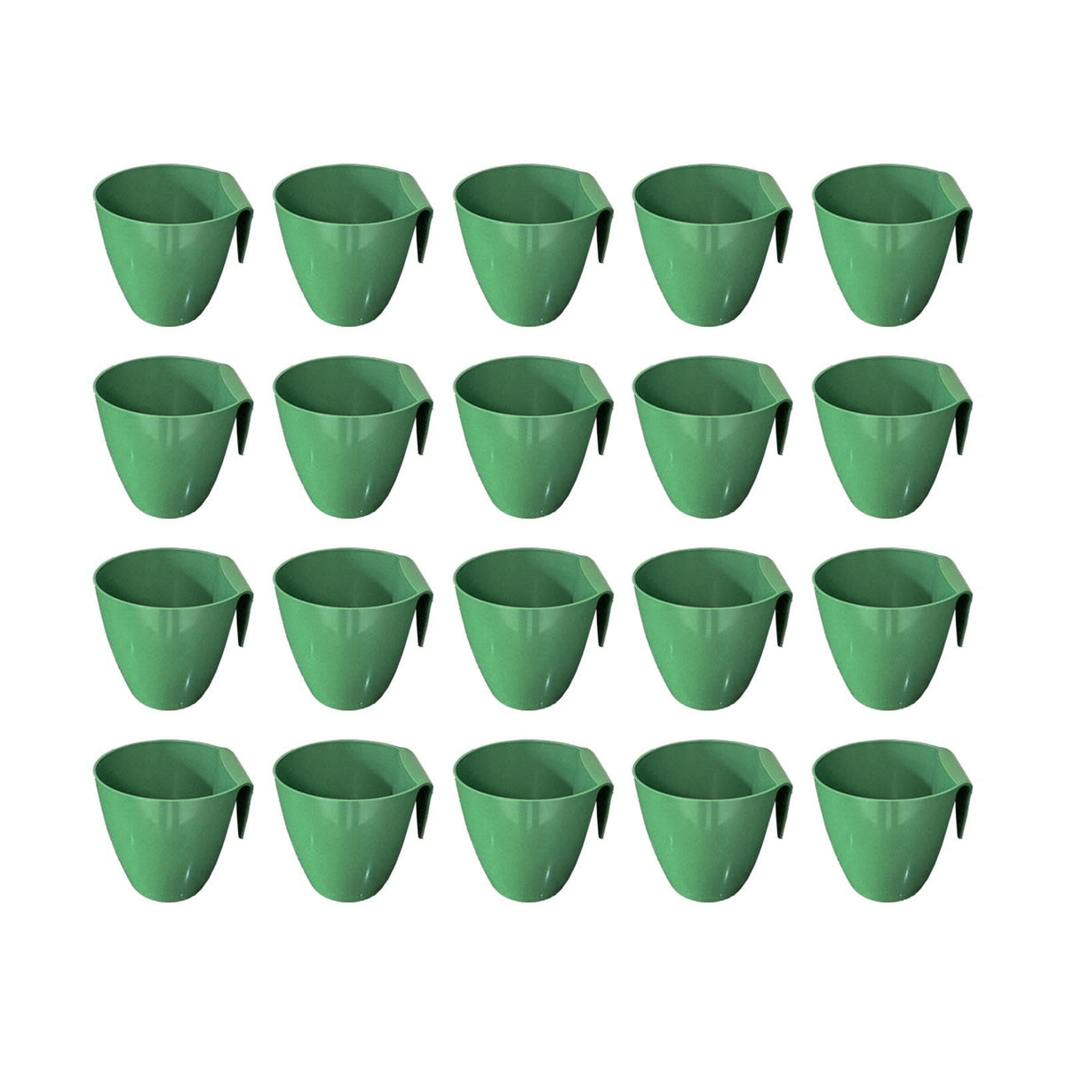 FashionCha 20 Pieces Plant Propagation Cup Strawberry Roots Nursery Pot Bare Root Strawberry Plants Cultivation Tools Fast Transplanting Stem, Size L