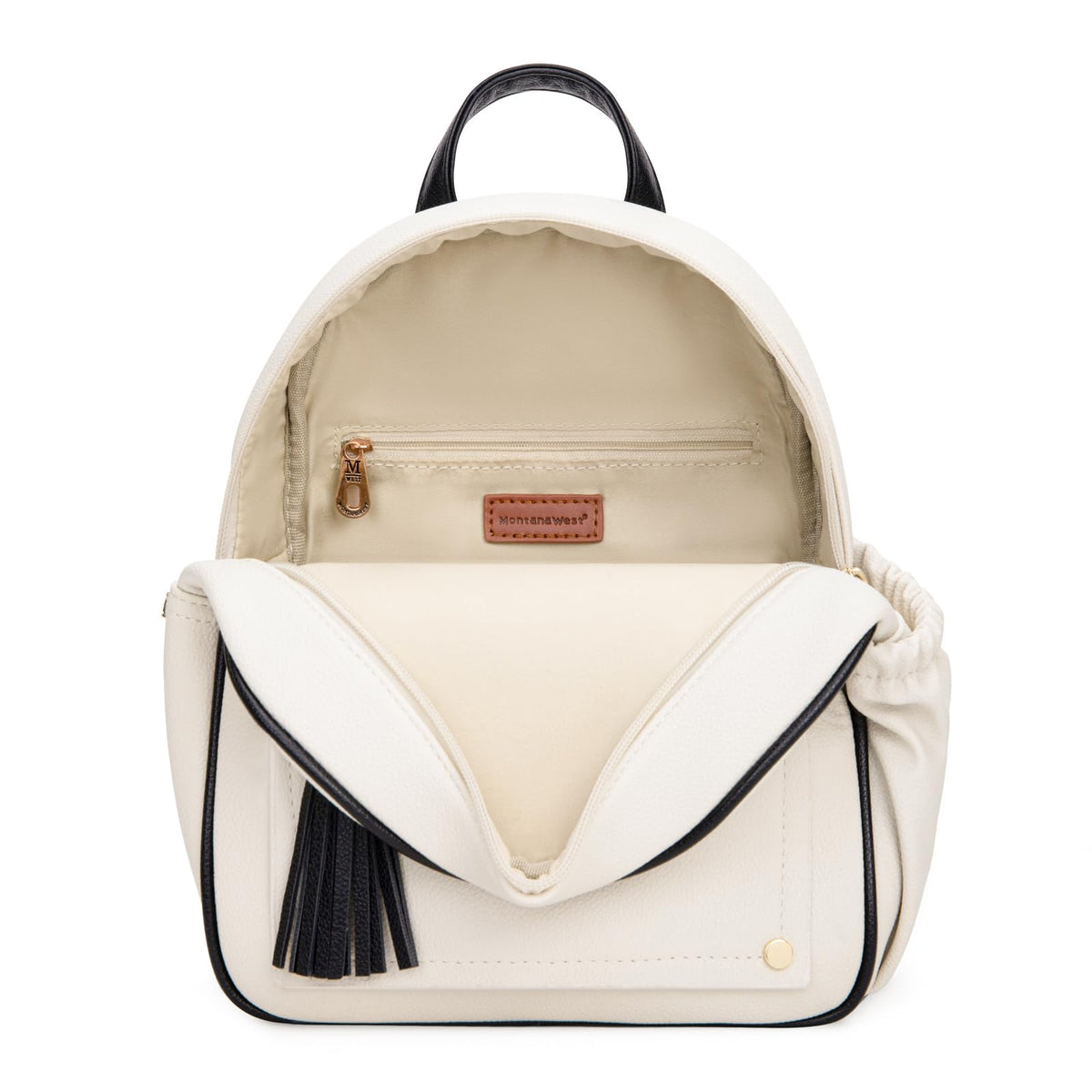 Montana West Mini Backpack Purse for Women Anti Theft Backpacks with Secured Zipper and Tassel