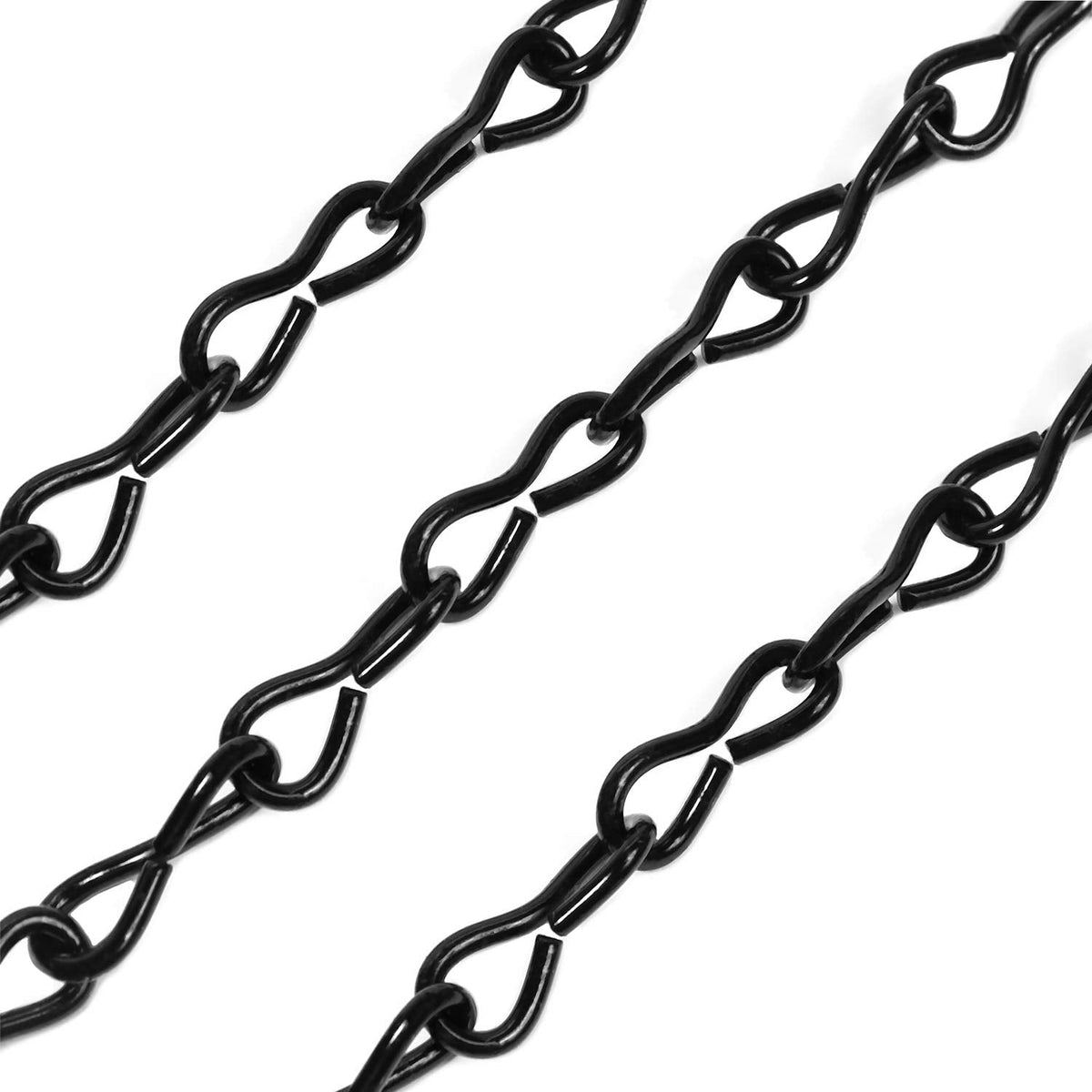 8 Pack 24 Inches Hanging Chain for Bird Feeders, Planters, Birdbaths, Billboards, Lanterns, Chalkboards, Decorative Ornaments (24 Inch 8pc)