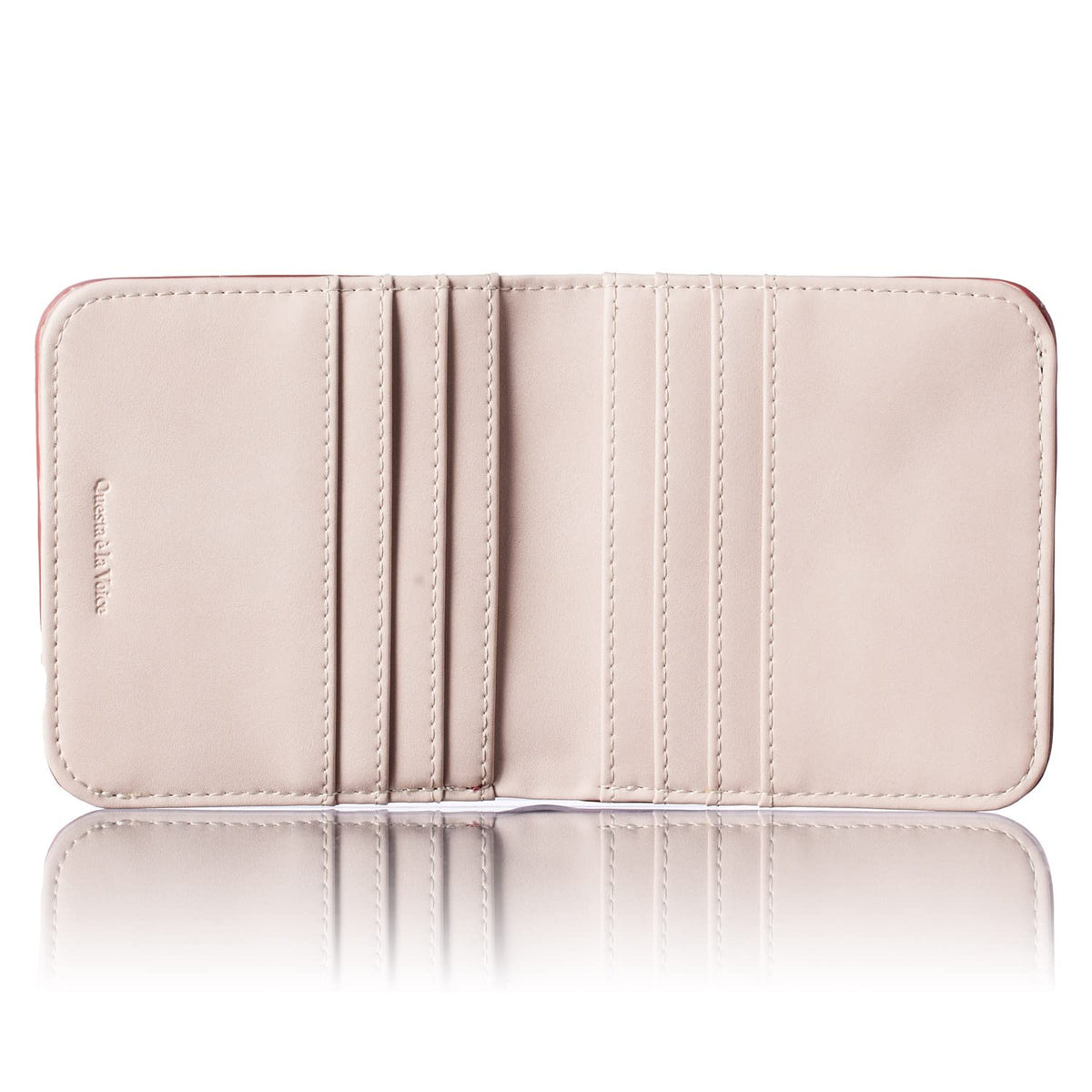 VOICE Align mini type Cute wallets weighing only 2.7 oz. Leather made by Life in Italy Cowhide ART.LE MURRINE Women's Elegant, easy-to-use and beautiful In gift box(Pink)