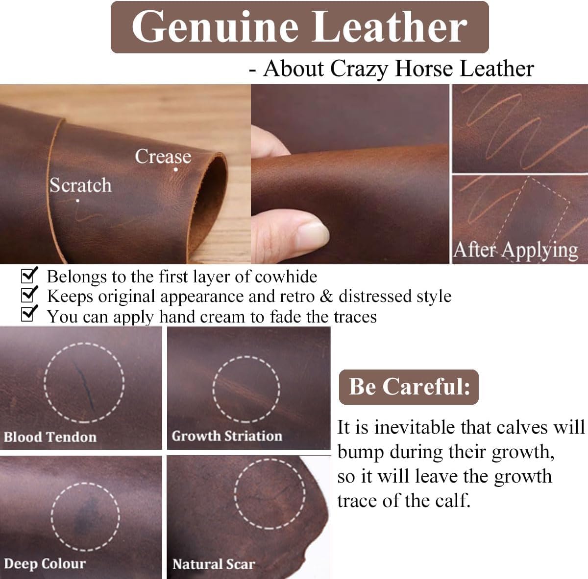 Acidea Genuine Leather Watch Roll Travel Case, Travel Watch Case for Men, Leather 3-Watches Roll Case for Bracelets, Portable Watch Storage Organizer with Removable Pillows