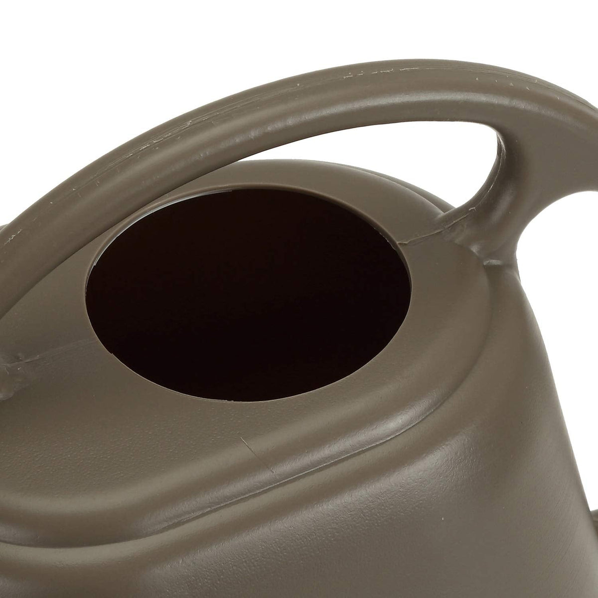 Fasmov Plastic Watering Can, 1-Gallon, Deep Gray