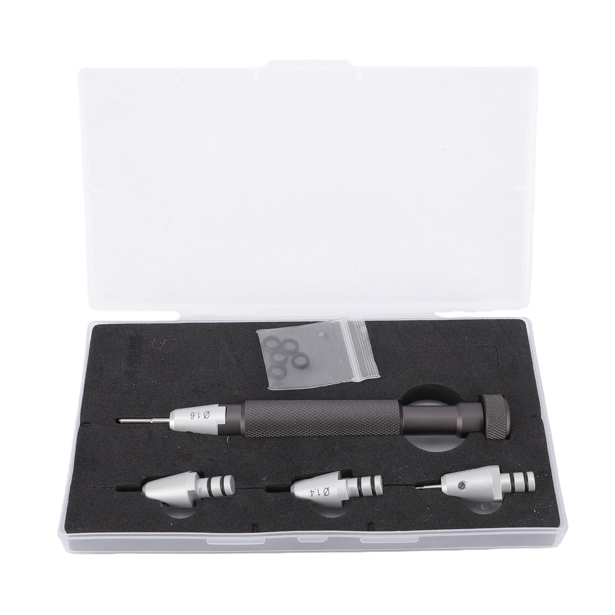 Aramox Jewelers Screwdrivers Set, 1.2 to 1.8mm Bits Watch Repair T Handle Non Slip Grip for Watchmaker Jewelry Crafting