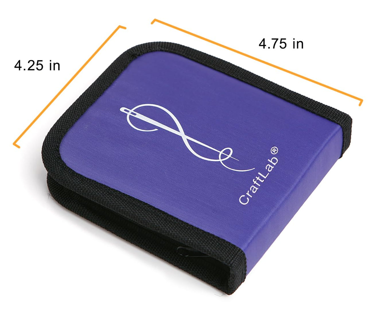 CraftLab Sewing Kits Mini Travel Sewing Kit - Portable Emergency Set with Needles, Thread, Scissors