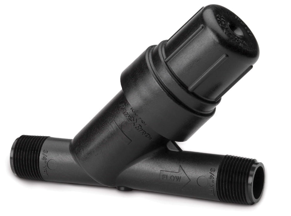 Rain Bird RBY075S Drip Irrigation in-Line Y Filter, 3/4" x 3/4" Male Thread