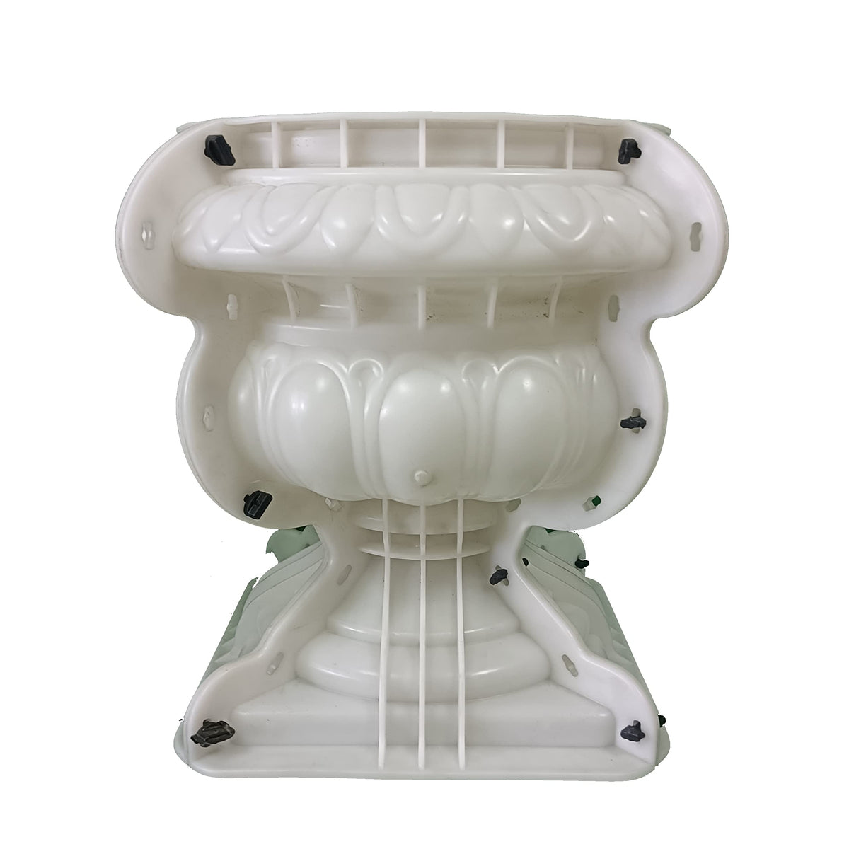 Rezone D50cm Garden Cement Plastic Precast Concrete Flower Pot Decorative Planter Molds for Sale