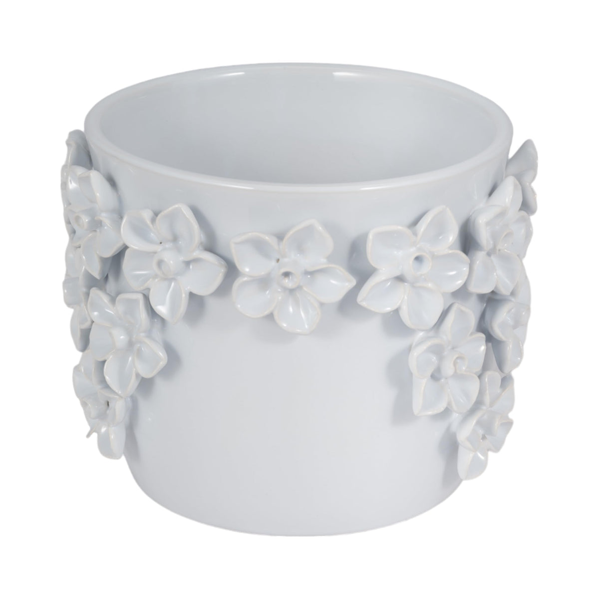 Sagebrook Home Ceramic Planter - Elevate Your Space with Elegant Greenery Decor